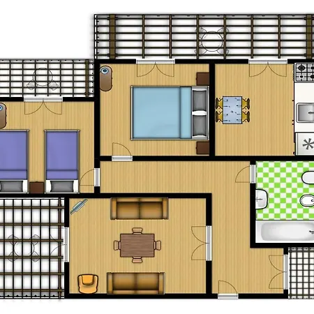 Bakers House Upper Lejlighed